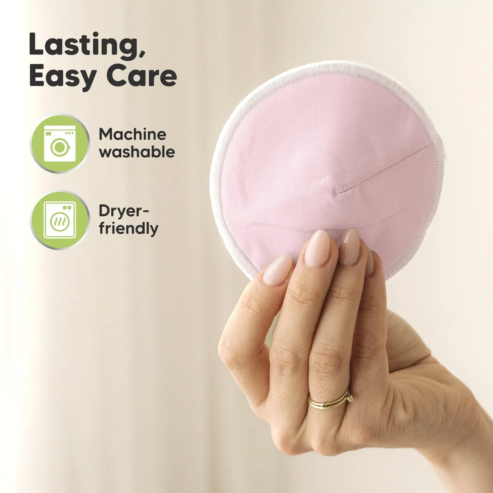 14-Pack Comfy Nursing Pads (Pink Sand)