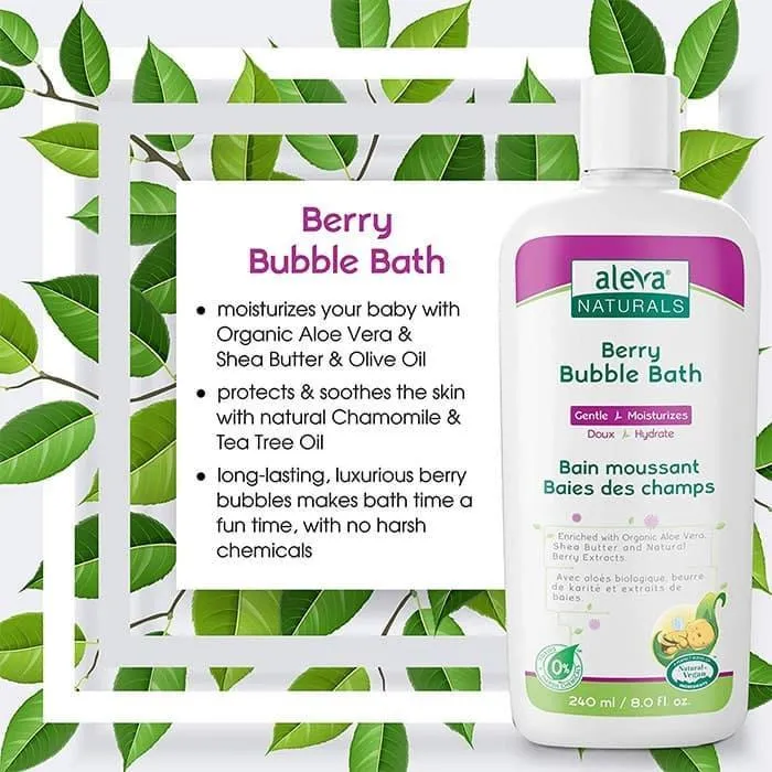 Aleva Berry Baby Bubble Bath