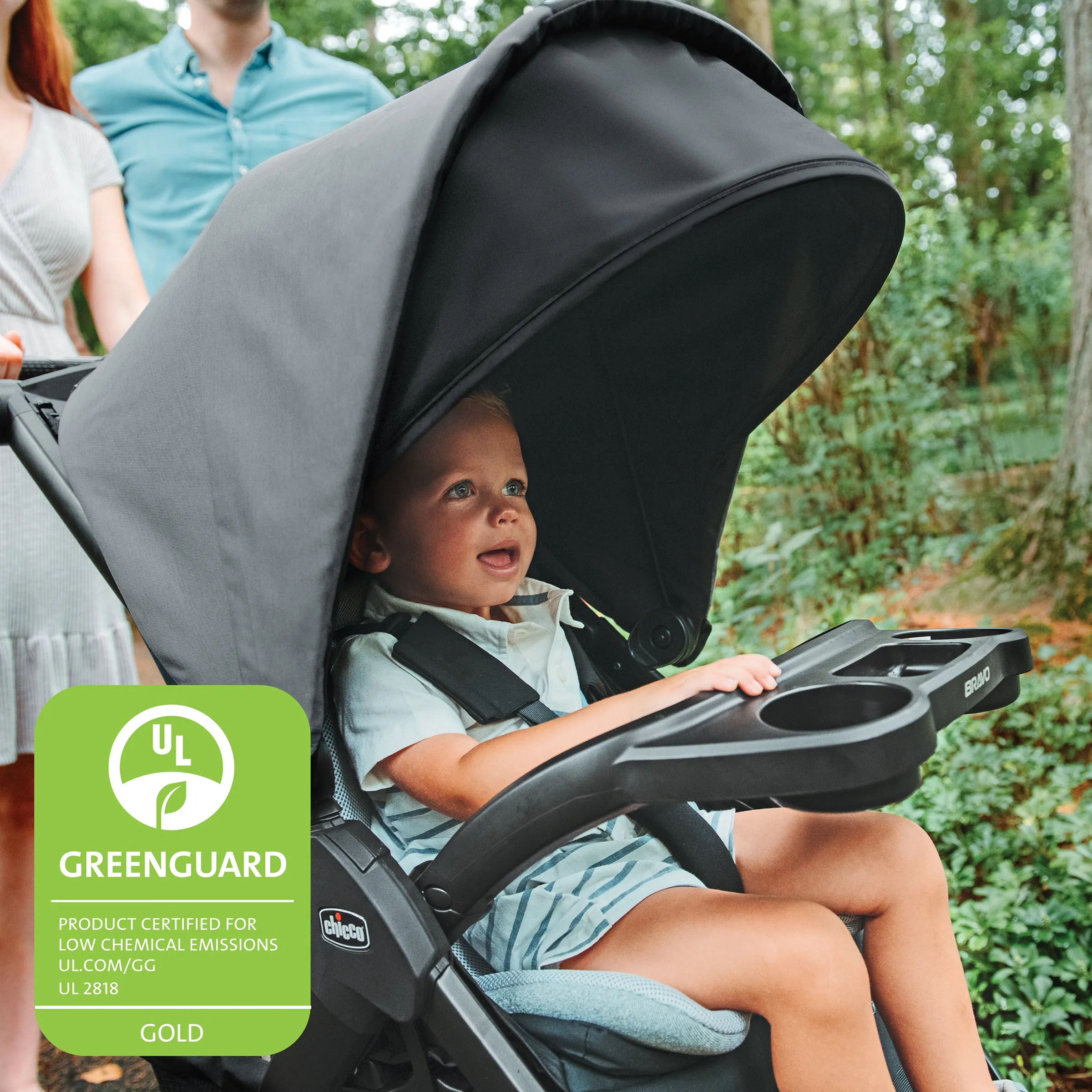 Chicco Bravo LE ClearTex Quick-Fold Stroller