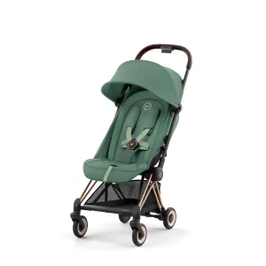 Cybex COYA Stroller - Rose Gold/Leaf Green