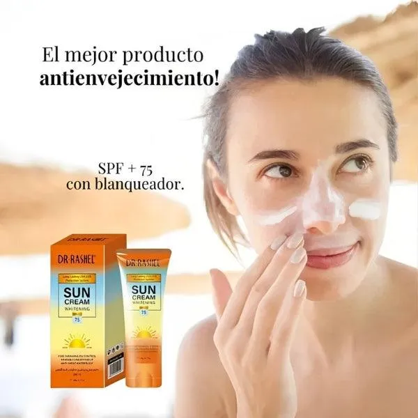 Dr.Rashel Sun Cream Whitening 75 Spf 60gm