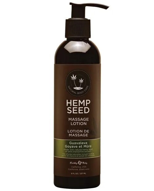 Earthly Body Hemp Seed Massage Lotion