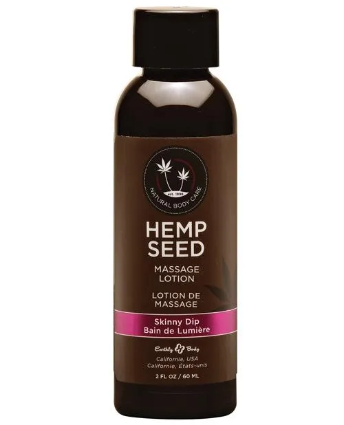 Earthly Body Hemp Seed Massage Lotion