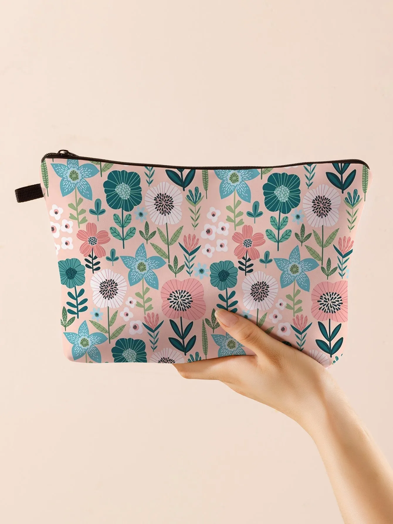 Flower Field Art Makeup Bag Cosmetic Organizer Toiletries Bag Makeup Organizer