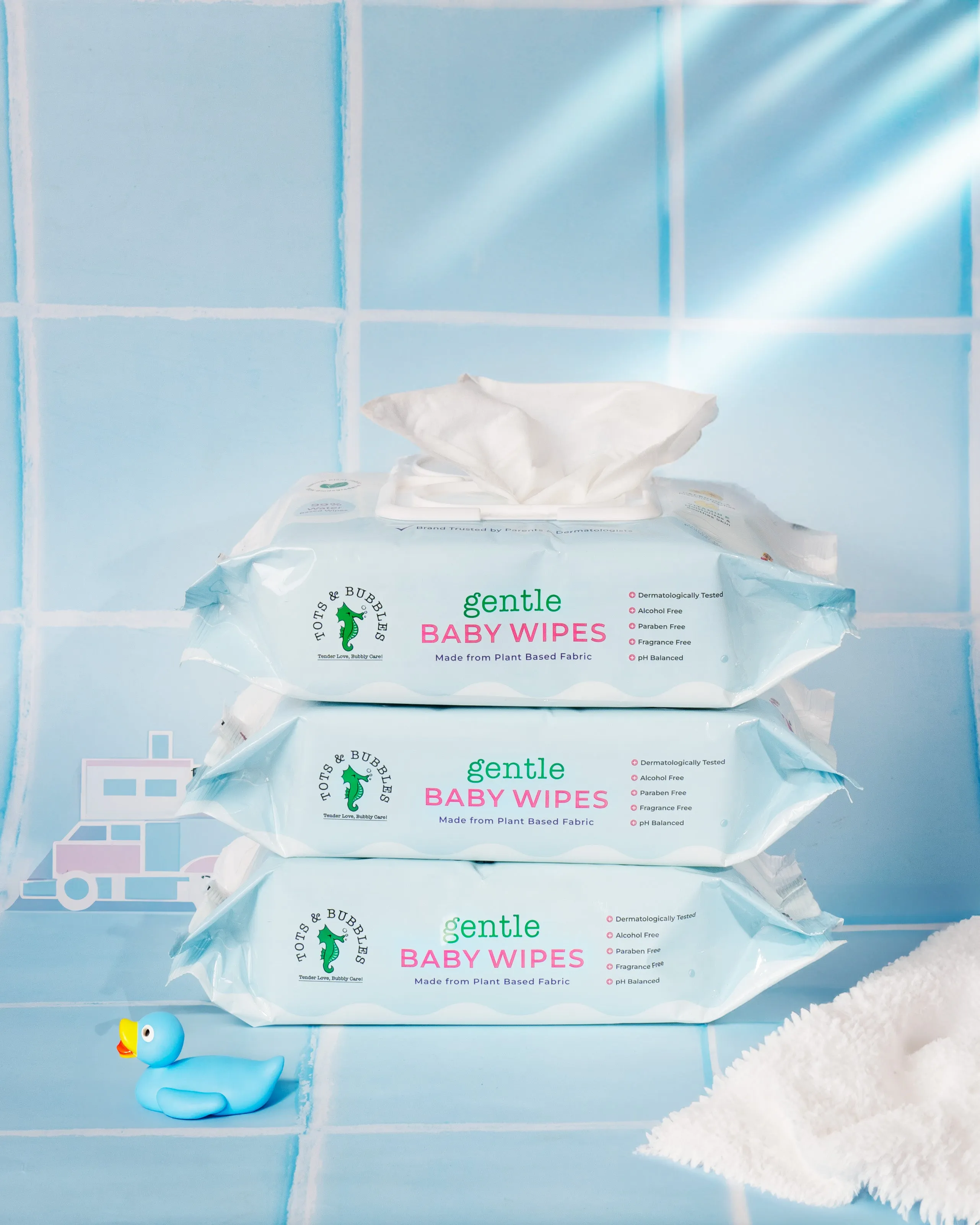 Gentle Baby Wipes (72 pcs)