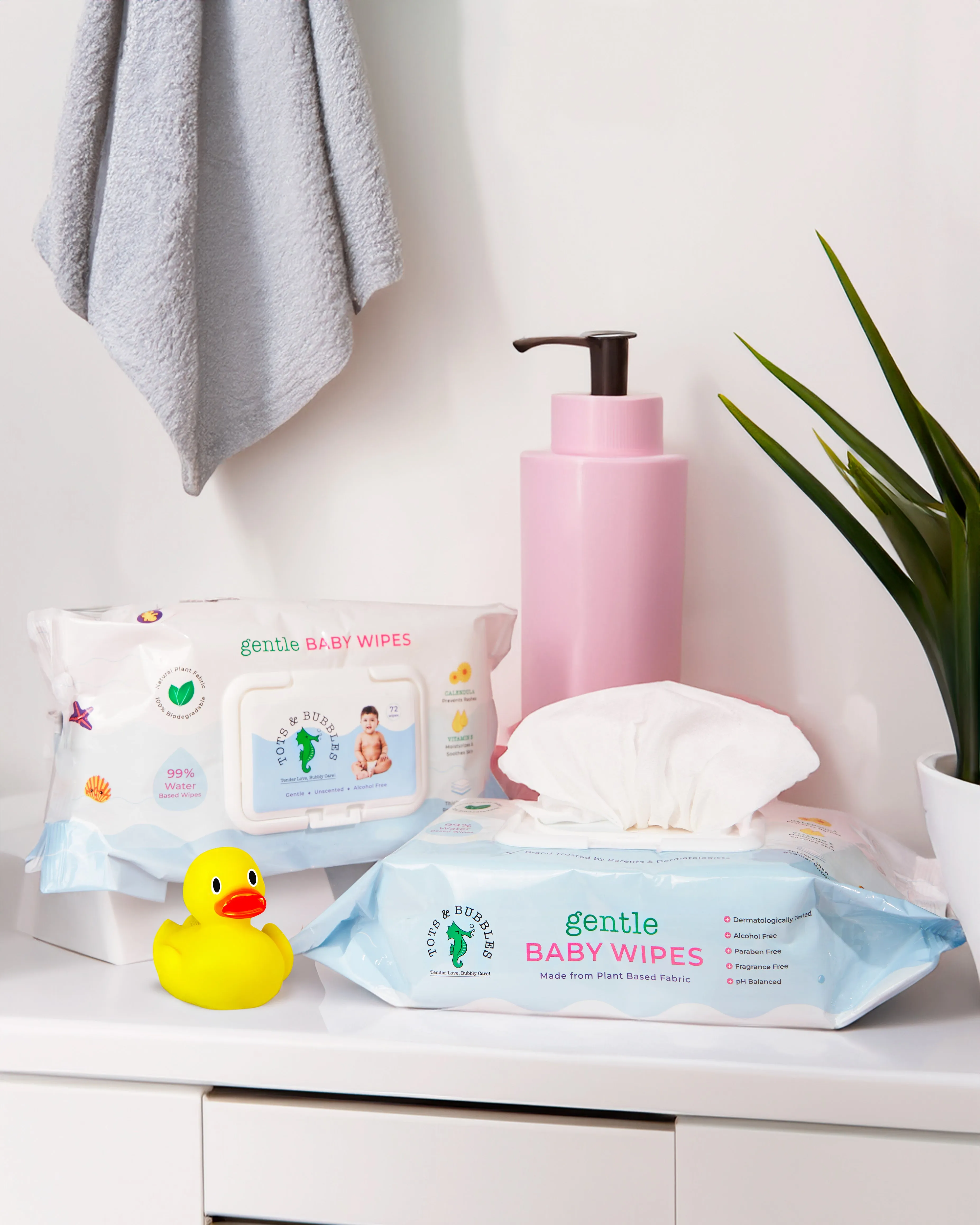 Gentle Baby Wipes (72 pcs)