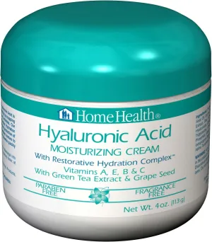 Home Health Hyaluronic Acid Moisturizing Cream 4 oz Cream