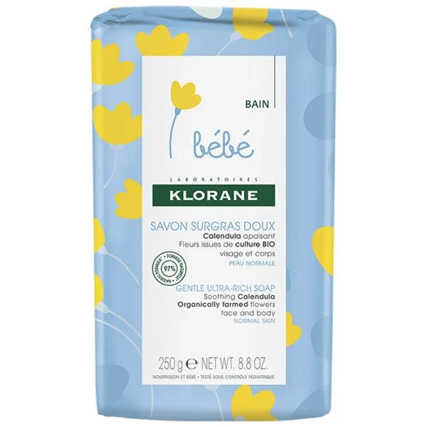 Klorane - Bebe Gentle ultra-rich soap