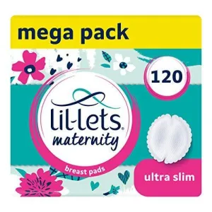 Lil-Lets Maternity Breast Pads, 120 x Disposable Nursing Pads