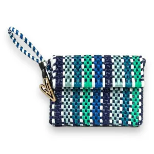 Maria Victoria | Luxe CA | Upcycled, Handwoven, Wristlet