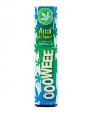 OOOWEEE ANAL RELAXING SILICONE LUBE W/ SEED OIL 0.5 OZ