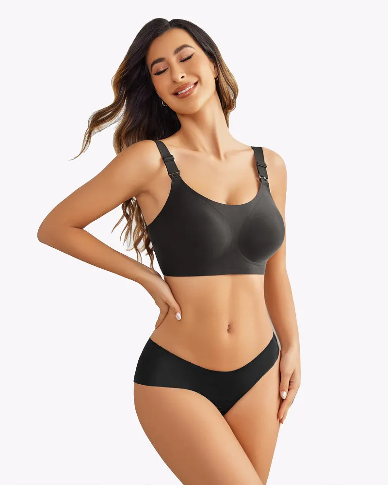 Push Up Wireless Seamless Maternity Bra