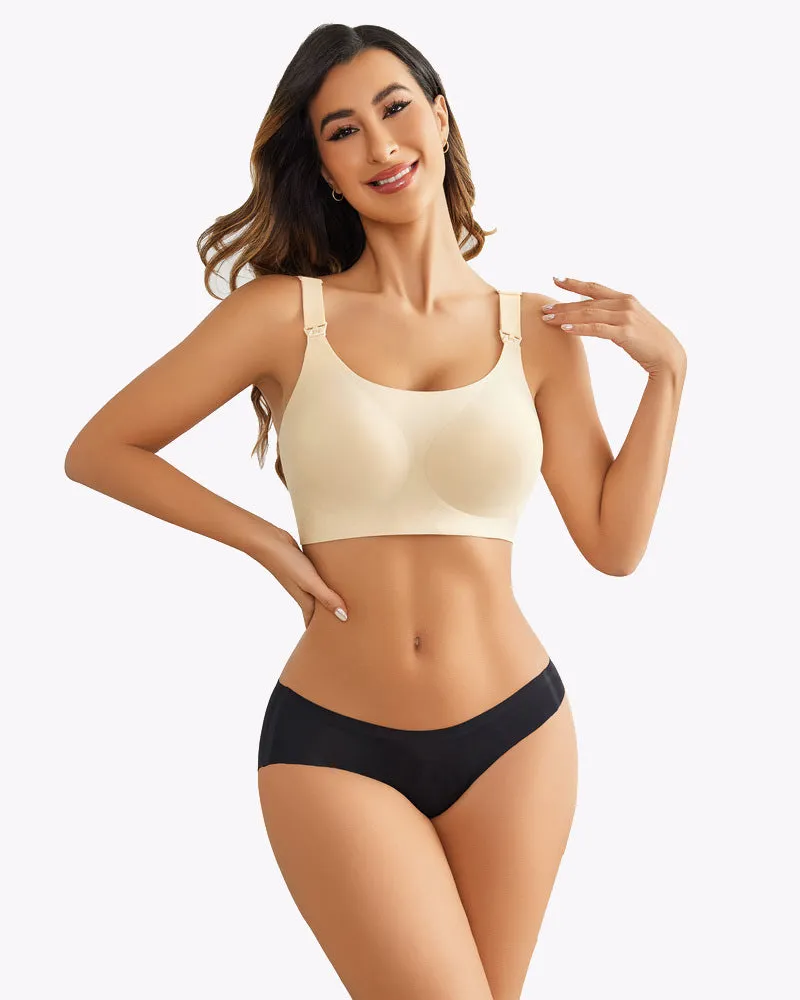 Push Up Wireless Seamless Maternity Bra