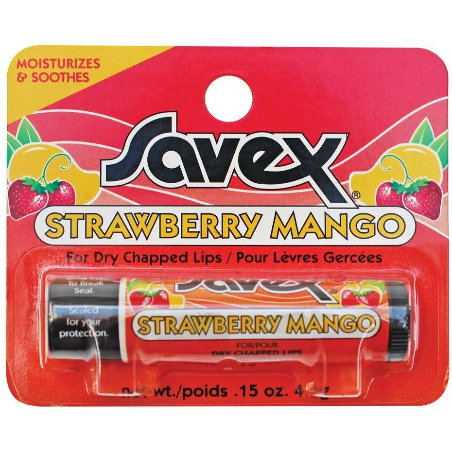 Savex Lip Balm 0.15oz / 4.2g Stick Blister Pack