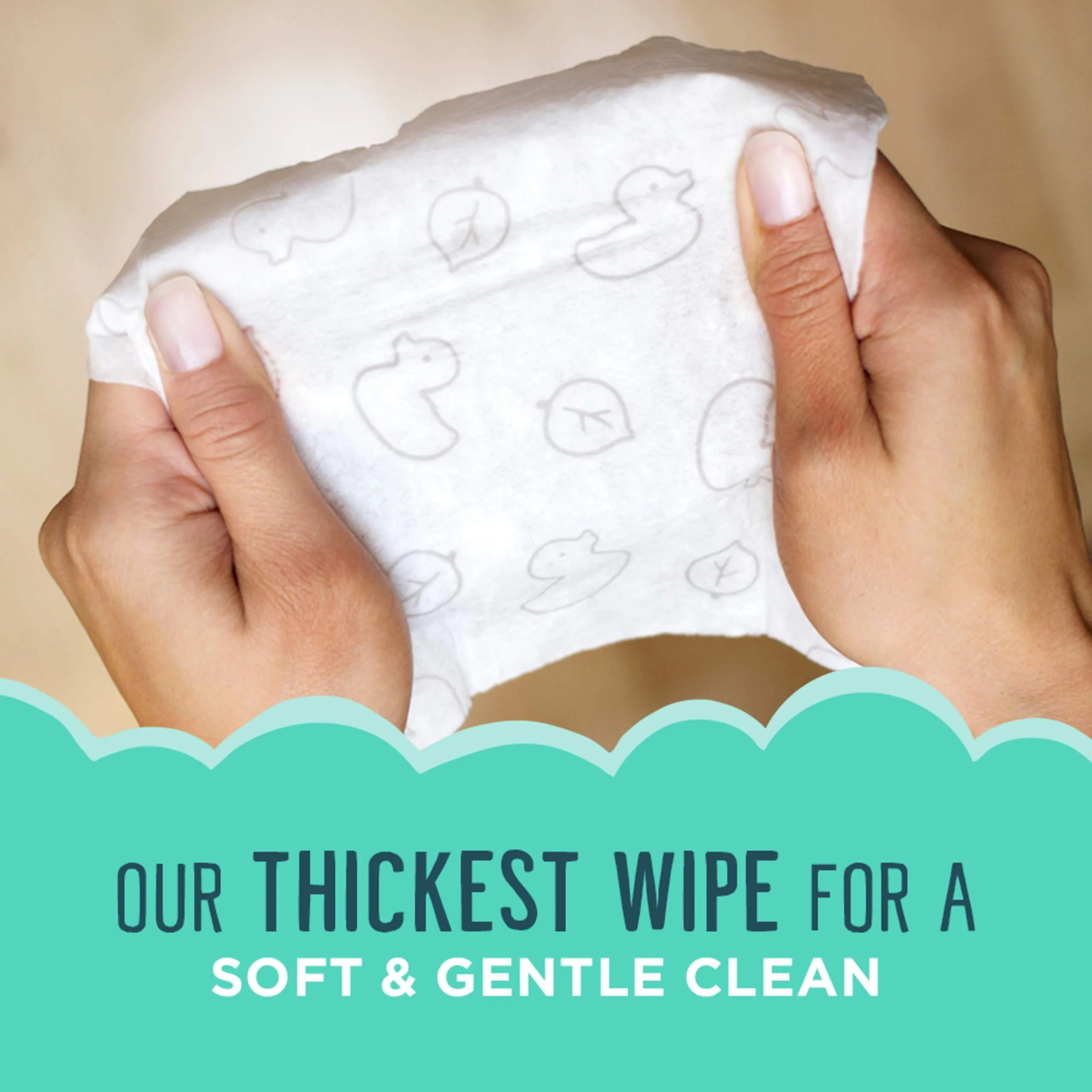 Seventh Generation Free and Clear Baby Wipes Widget (Bundle of 9)