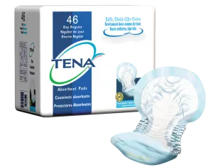 Tena 62418 Day Regular Pads, Blue