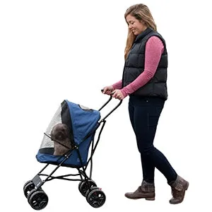 Travel Lite Pet Stroller - Dark Sapphire